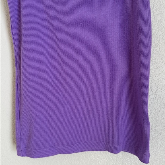 ❄️Wonder Nation Purple Ribbed Tank❄️ - Picture 3 of 7